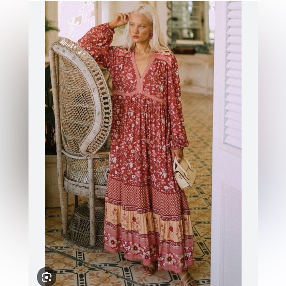 Spell & The Gypsy Long Sleeve Maxi dress